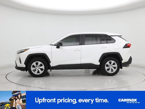 White 2025 Toyota RAV4 LE