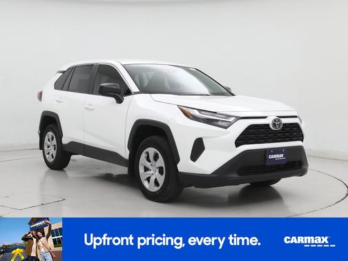 White 2025 Toyota RAV4 LE