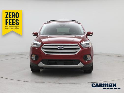 Red 2019 Ford Escape Titanium