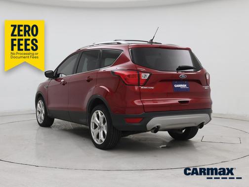 Red 2019 Ford Escape Titanium