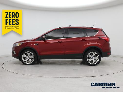 Red 2019 Ford Escape Titanium