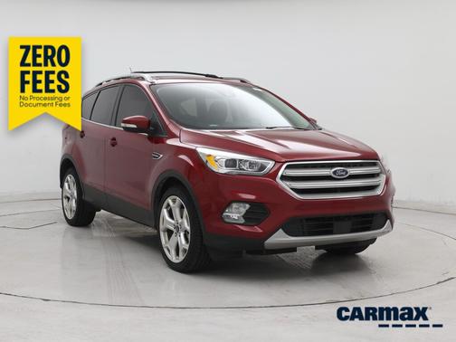 Red 2019 Ford Escape Titanium
