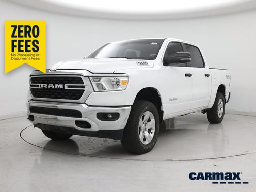 White 2023 RAM 1500 Bighorn