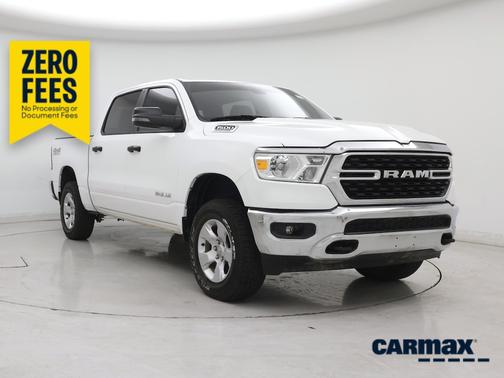 White 2023 RAM 1500 Bighorn