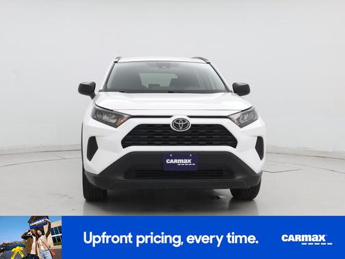 White 2021 Toyota RAV4 LE