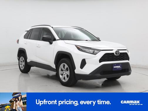 White 2021 Toyota RAV4 LE