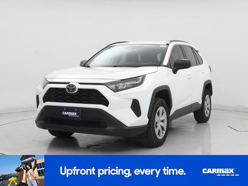 White 2021 Toyota RAV4 LE