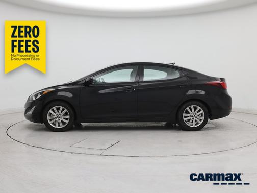 Black 2016 Hyundai ELANTRA SE