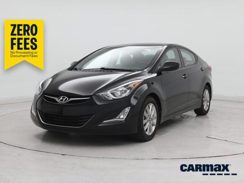 Black 2016 Hyundai ELANTRA SE