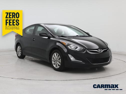 Black 2016 Hyundai ELANTRA SE