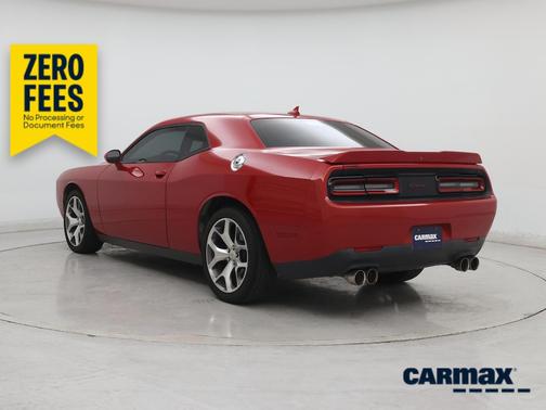 Red 2015 Dodge Challenger R/T Plus