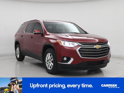 Red 2020 Chevrolet Traverse LT Cloth