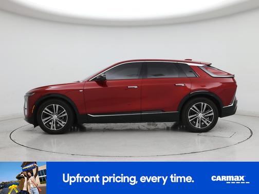 Red 2025 Cadillac LYRIQ Luxury 2