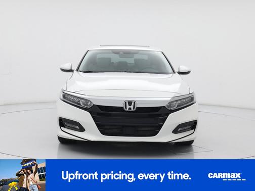White 2018 Honda Accord EX-L