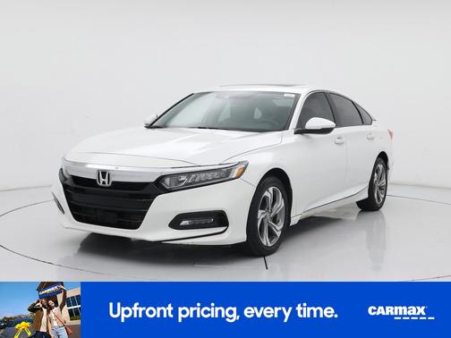 White 2018 Honda Accord EX-L