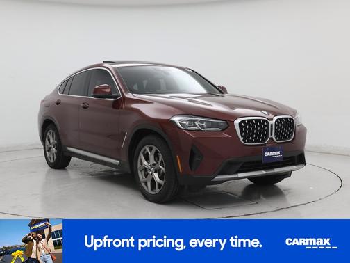 Burgundy 2022 BMW X4 XDrive30i