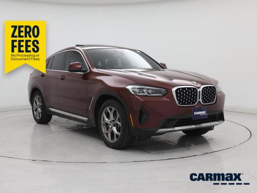 Burgundy 2022 BMW X4 XDrive30i