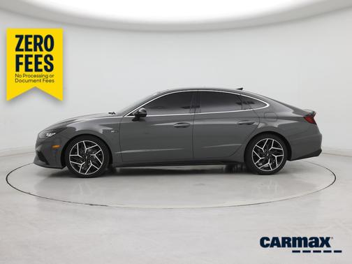 Gray 2021 Hyundai SONATA N Line