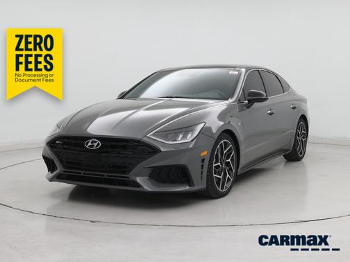 Gray 2021 Hyundai SONATA N Line