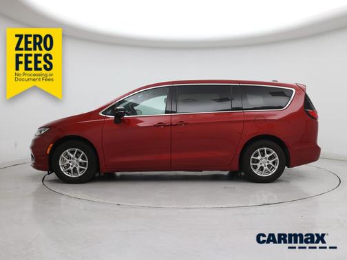 Red 2025 Chrysler Pacifica Select