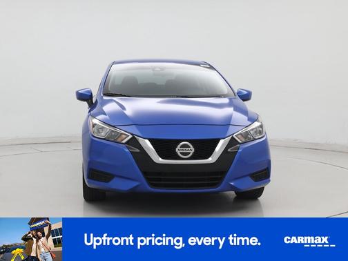 Blue 2022 Nissan Versa SV