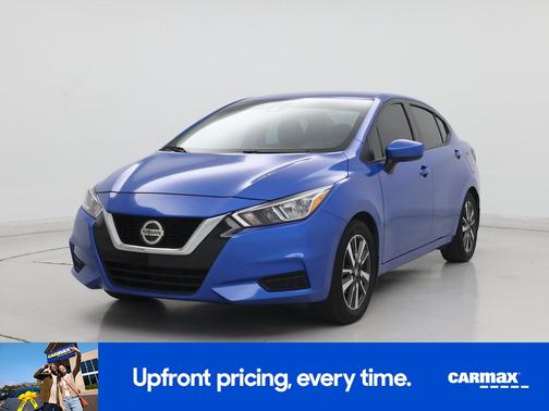 Blue 2022 Nissan Versa SV