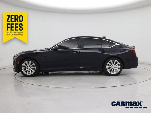 Blue 2021 Cadillac CT5 Luxury