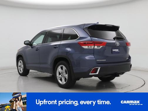 Blue 2017 Toyota Highlander Limited