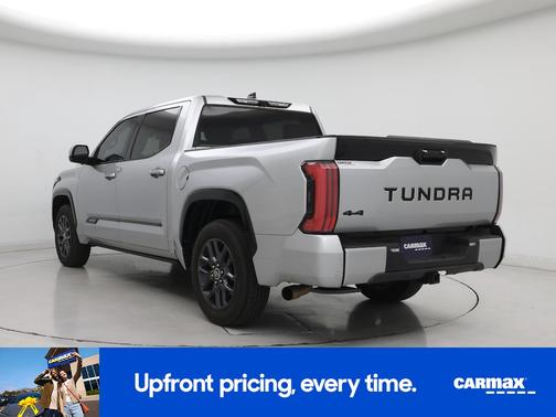 Silver 2022 Toyota Tundra Platinum