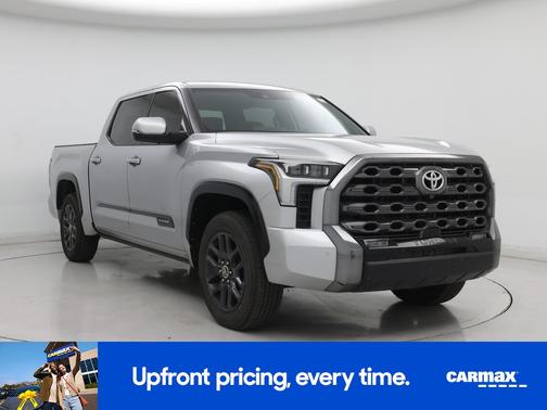 Silver 2022 Toyota Tundra Platinum