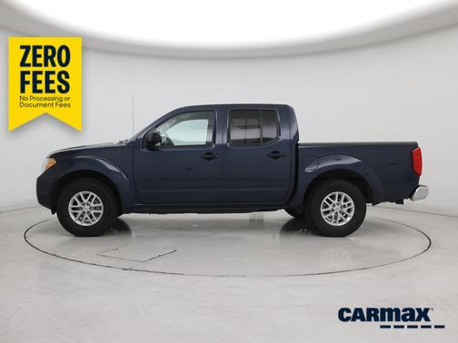 Blue 2021 Nissan Frontier SV