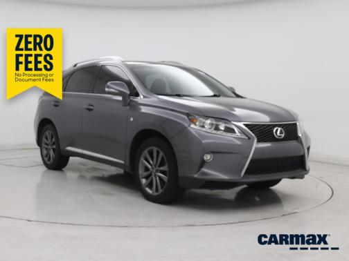 Gray 2015 Lexus RX 350 F-Sport