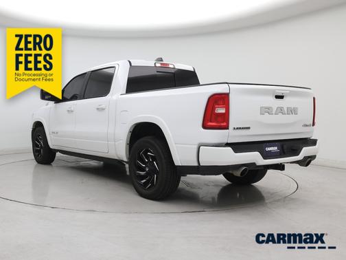 White 2025 RAM 1500 Laramie