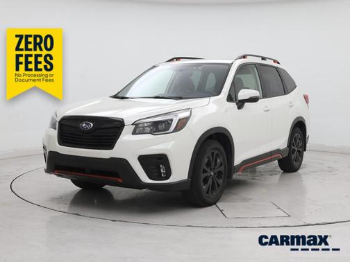 White 2021 Subaru Forester Sport
