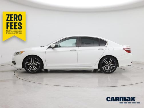 White 2016 Honda Accord Sport