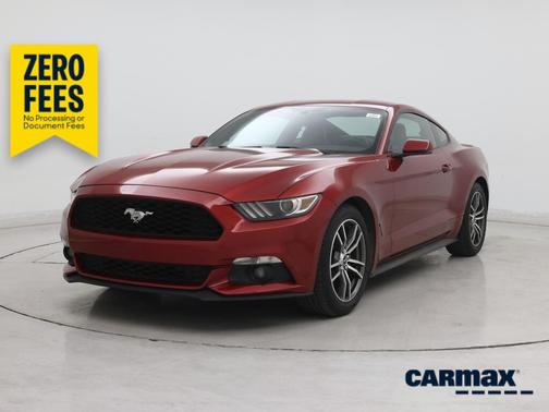 Red 2017 Ford Mustang Ecoboost Premium