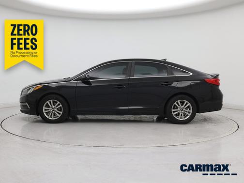 Black 2015 Hyundai SONATA SE