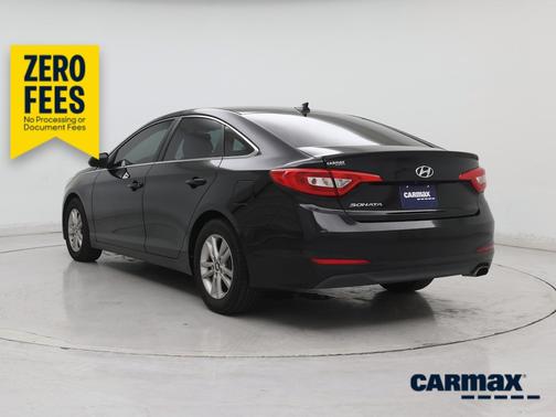 Black 2015 Hyundai SONATA SE
