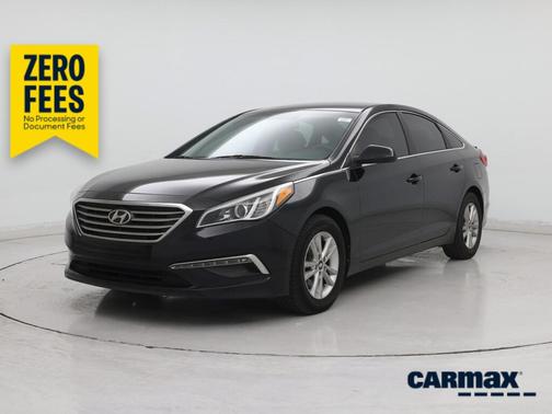Black 2015 Hyundai SONATA SE