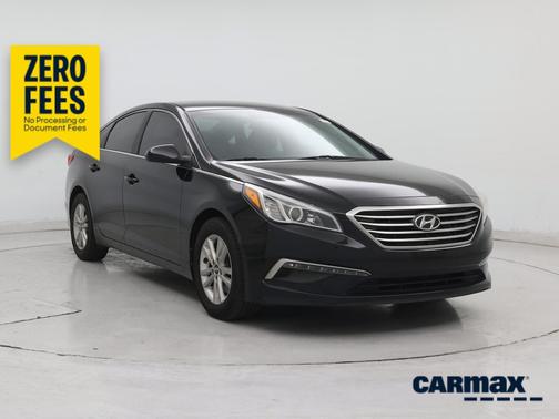 Black 2015 Hyundai SONATA SE