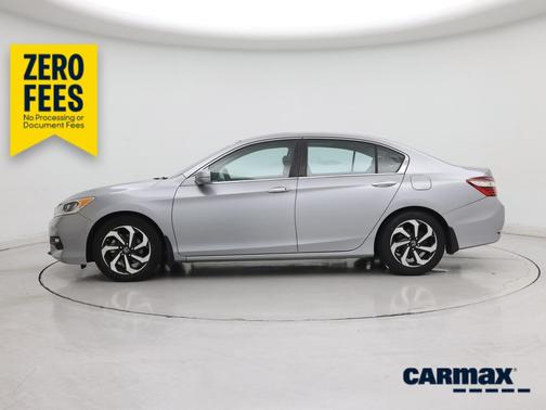 Silver 2016 Honda Accord EX-L