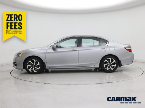 Silver 2016 Honda Accord EX-L