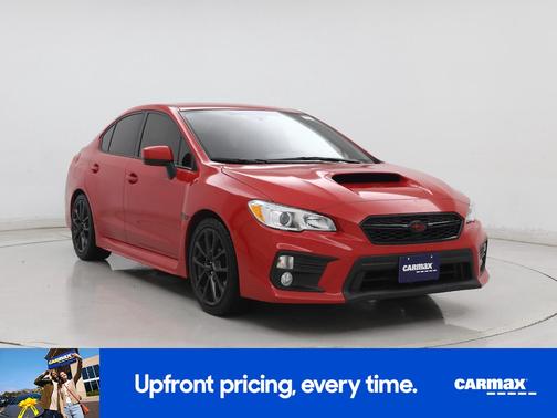 Red 2021 Subaru WRX Premium