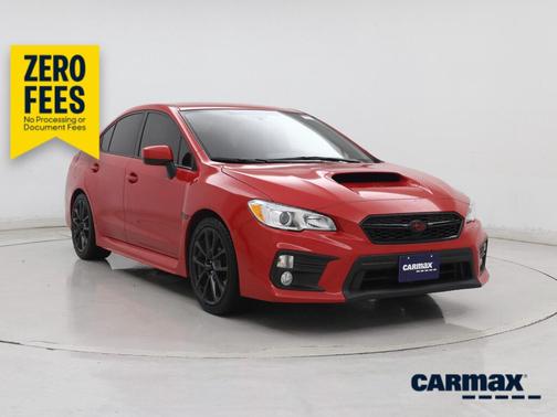 Red 2021 Subaru WRX Premium