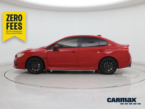 Red 2021 Subaru WRX Premium