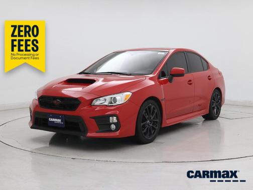 Red 2021 Subaru WRX Premium