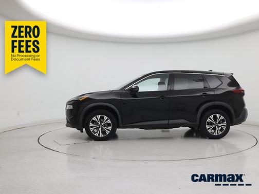 Black 2021 Nissan Rogue SV