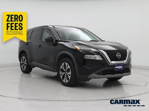 Black 2021 Nissan Rogue SV