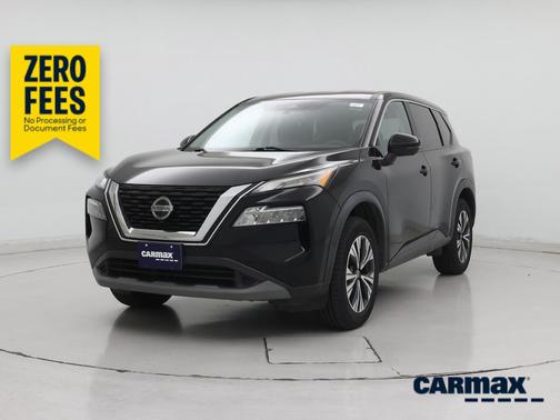 Black 2021 Nissan Rogue SV