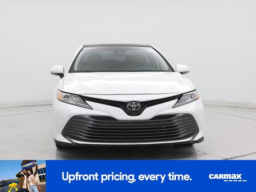 White 2019 Toyota Camry XLE